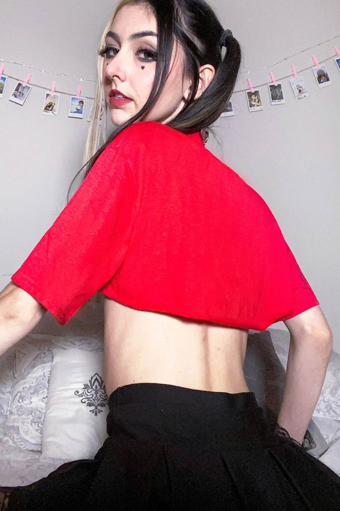 69 Me Super Crop Tee