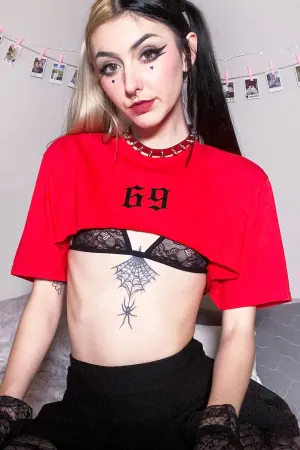 69 Me Super Crop Tee