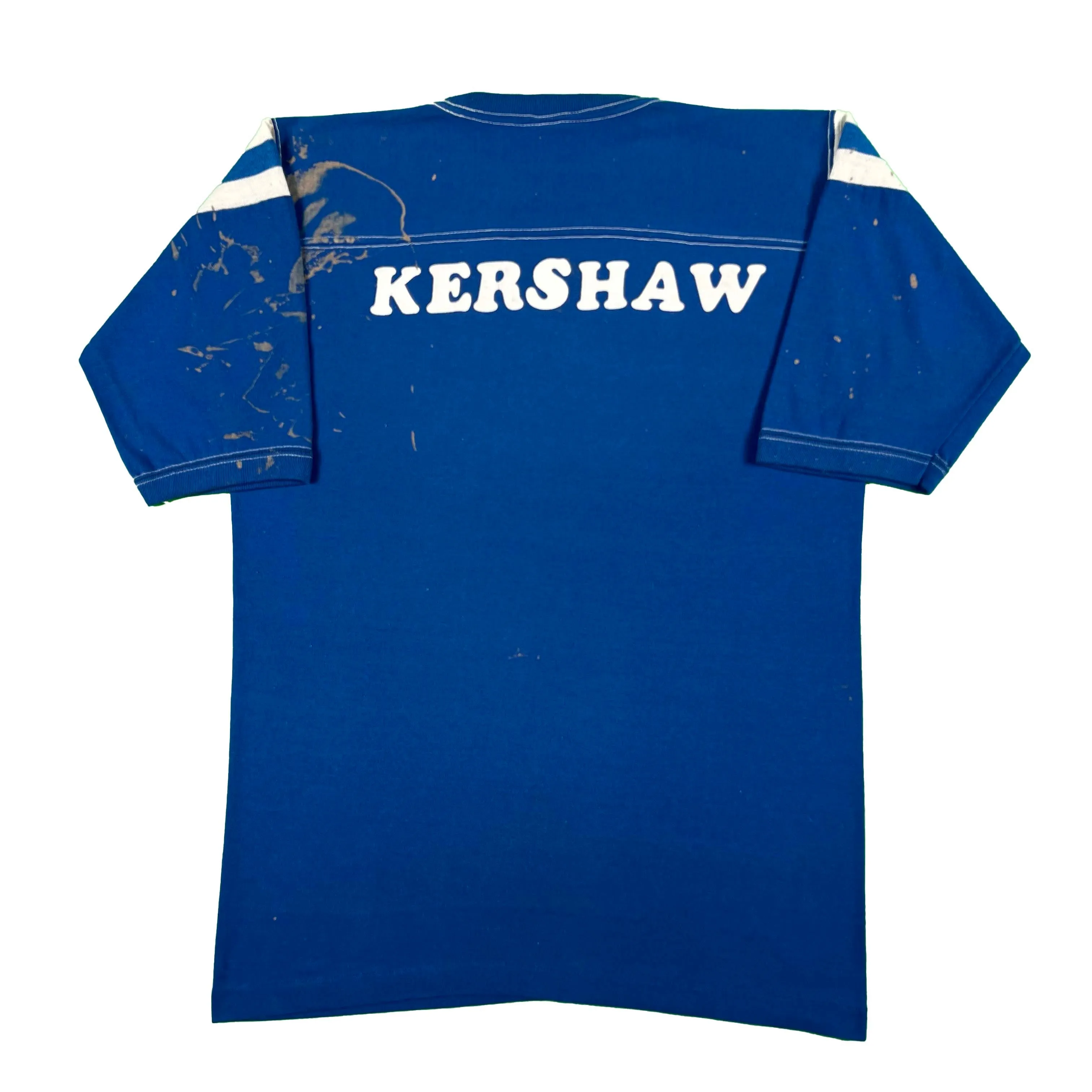 70s Blue 'Kershaw' Painters Tee- M