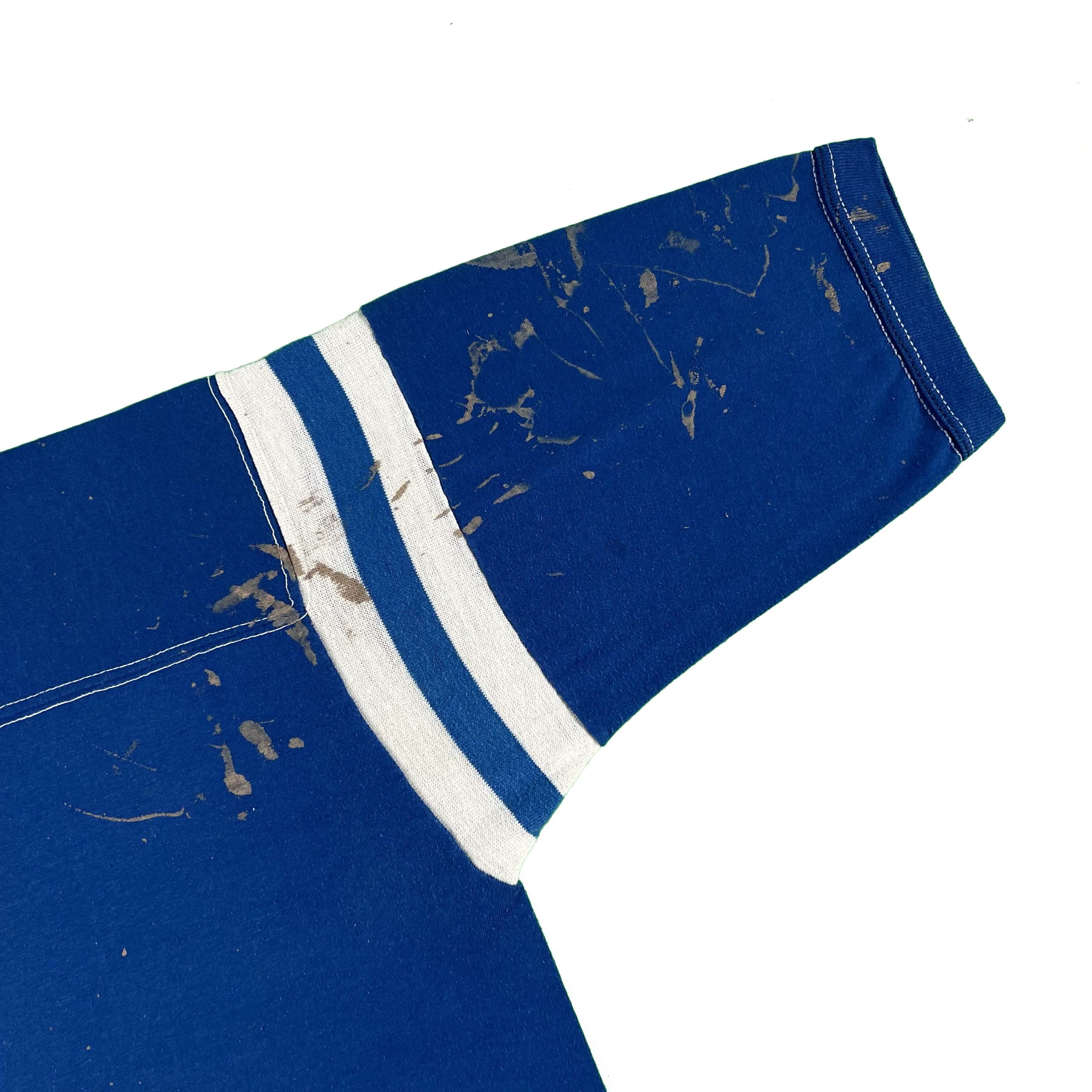 70s Blue 'Kershaw' Painters Tee- M