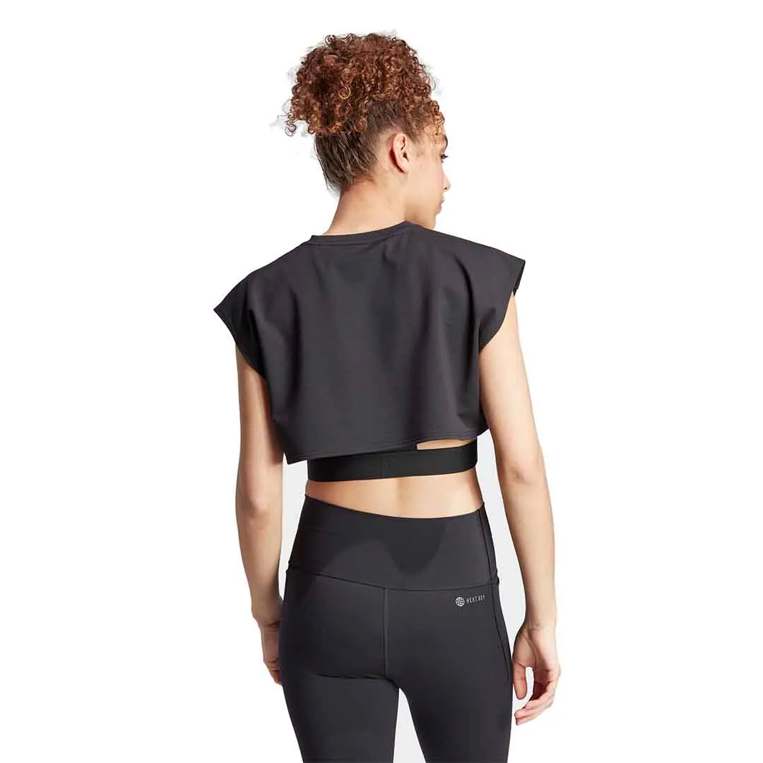 adidas Women Power AEROREADY Crop Sleeveless Tee | IA1034
