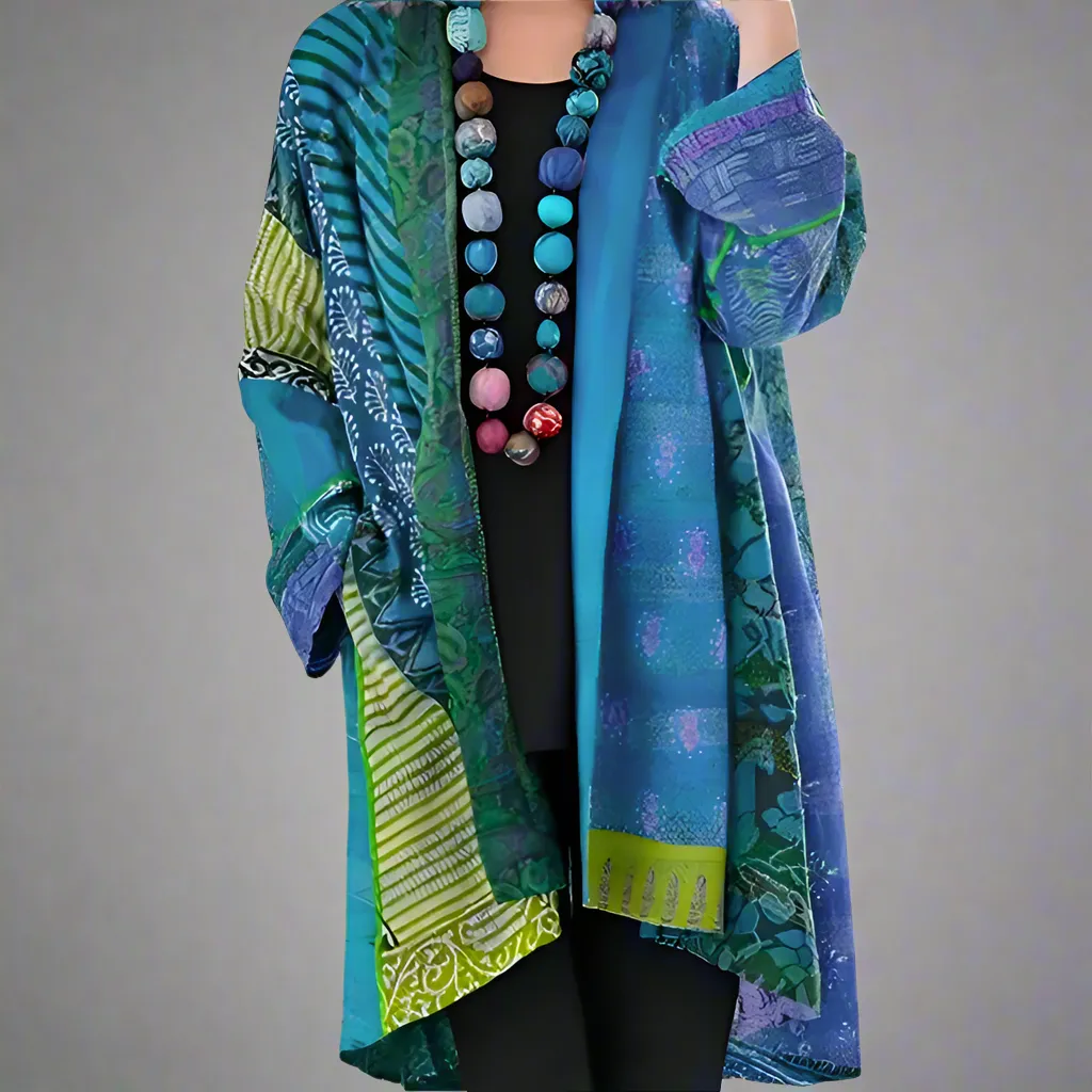 Alexis™ | Boho Chic Multicolor Kimono