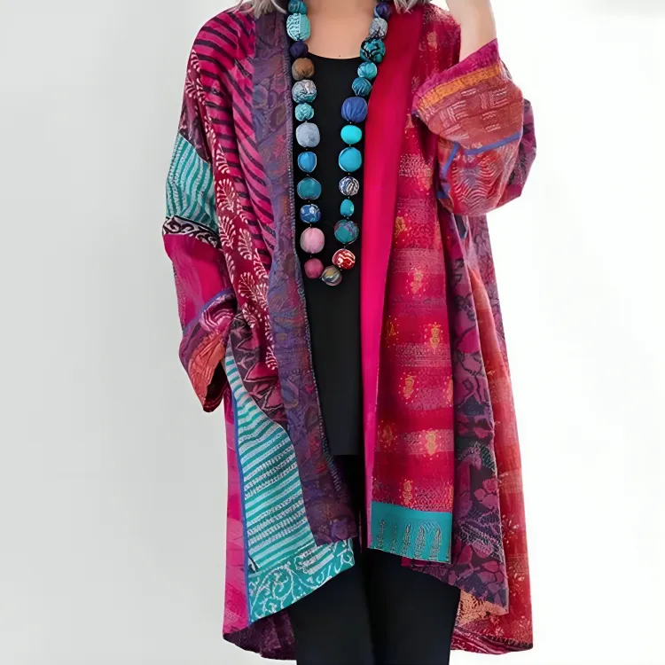 Alexis™ | Boho Chic Multicolor Kimono