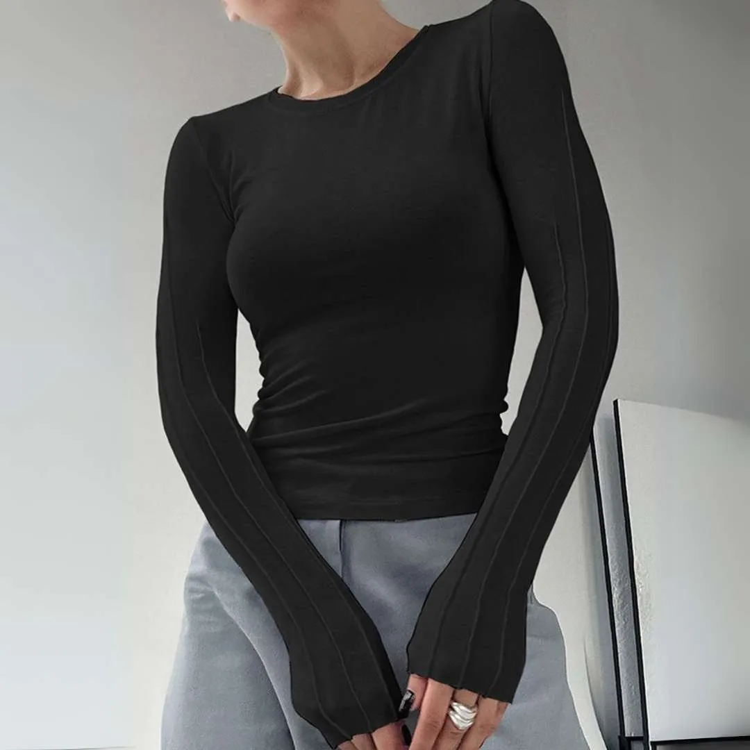 Aliza™ | Chic Body Hugging Top