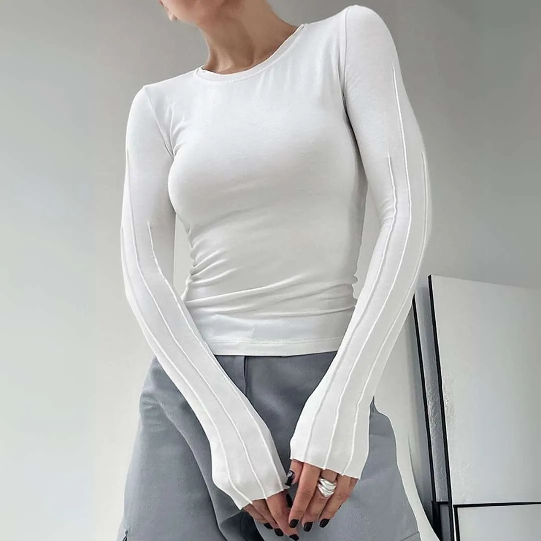 Aliza™ | Chic Body Hugging Top