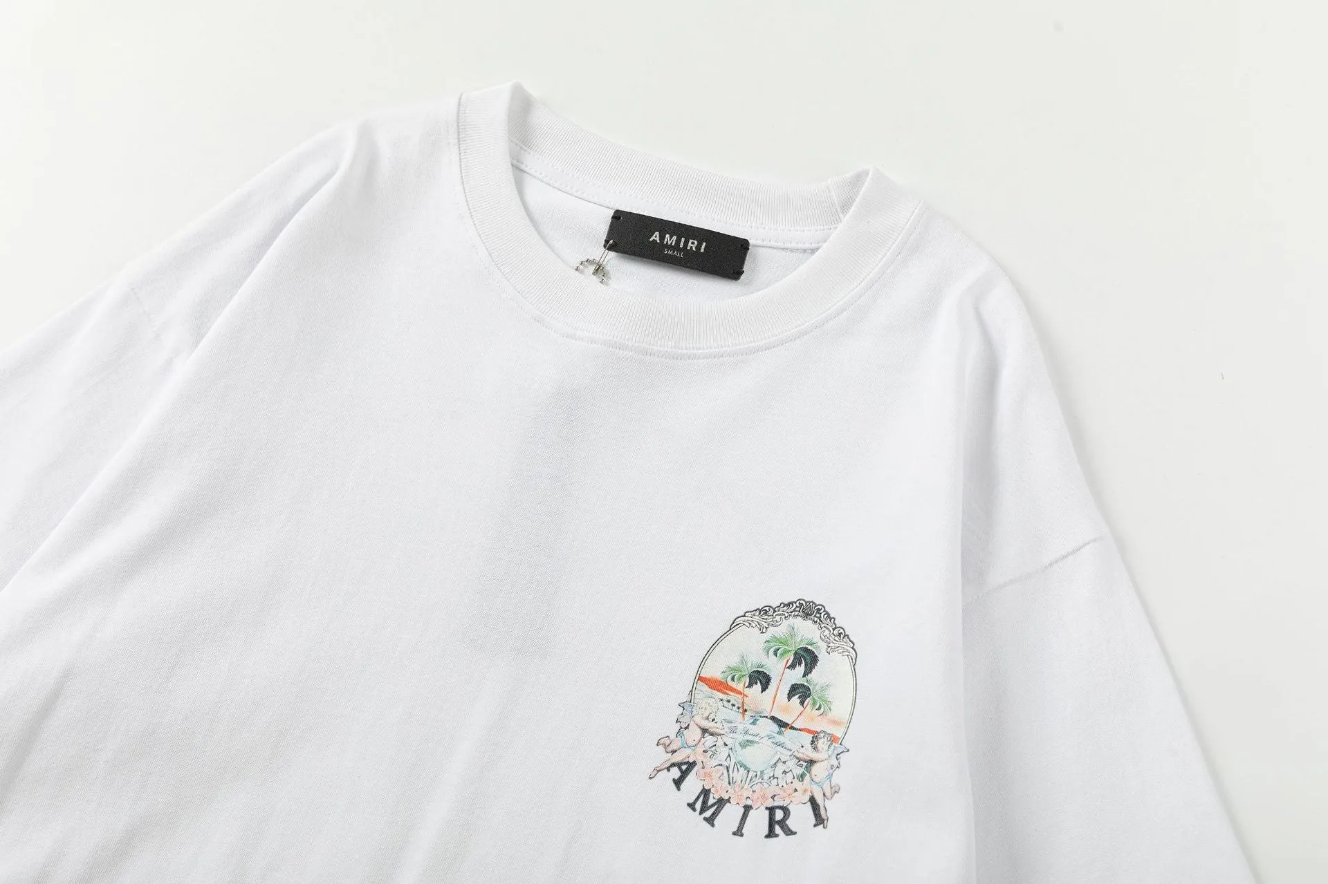 AMIRI Cherub Logo-Print T-Shirts