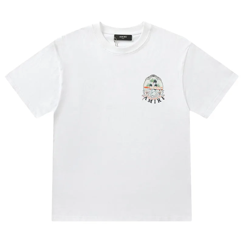 AMIRI Cherub Logo-Print T-Shirts