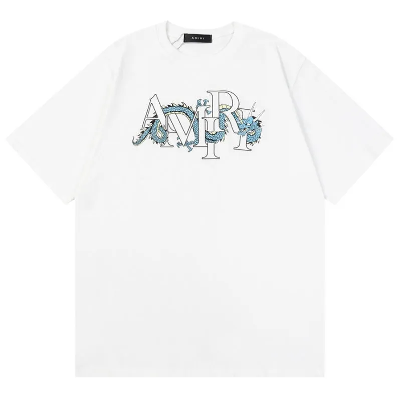 AMIRI Dragon Print T-shirts