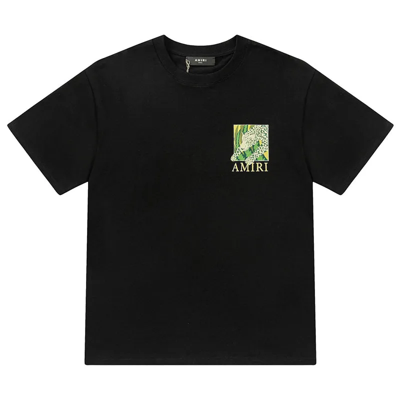 AMIRI Leopard Logo Tee