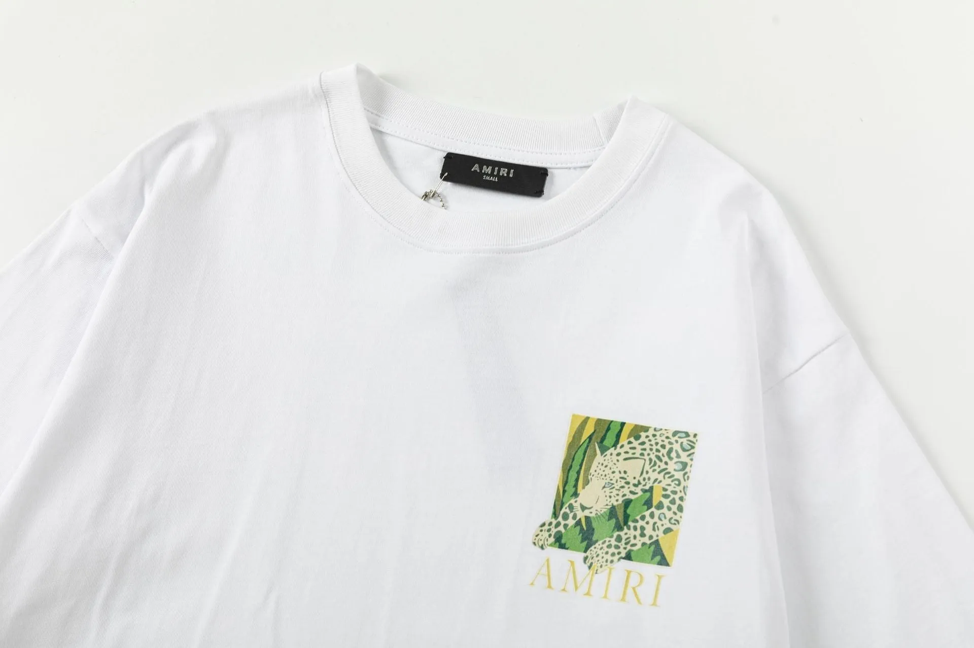 AMIRI Leopard Logo Tee