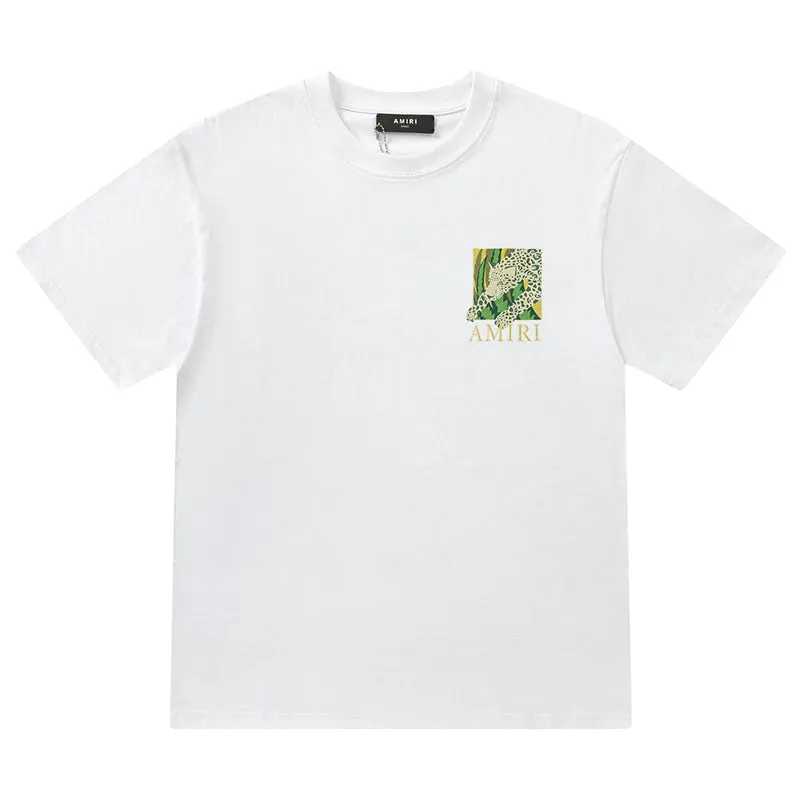 AMIRI Leopard Logo Tee