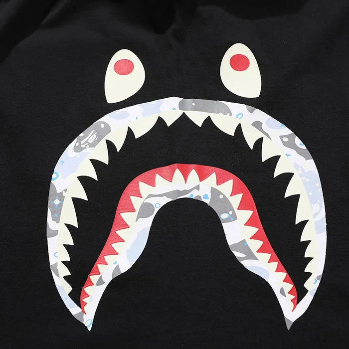 BAPE Glow 1st Camo Side Shark T-Shirts
