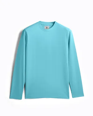 Basic Cotton Full Sleeve Mint Blue Unisex