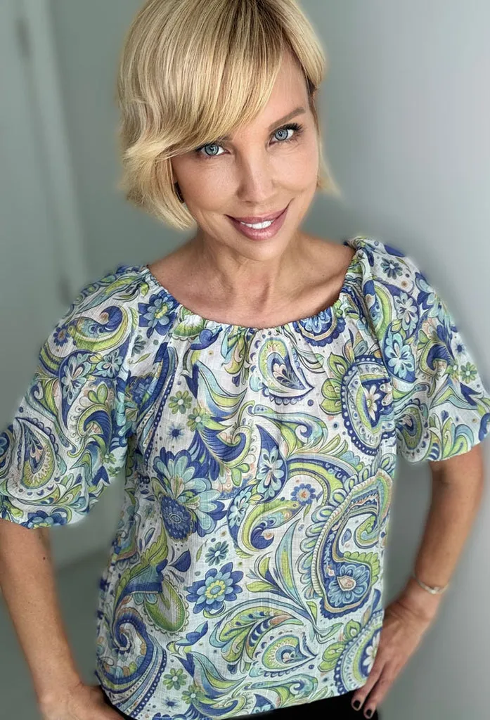 Beach House Chic Blouse - Frolic - 243CM