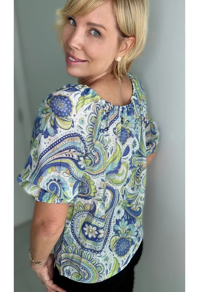 Beach House Chic Blouse - Frolic - 243CM