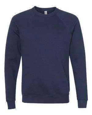 Bella   Canvas Unisex Crew Neck Raglan Sweatshirt - 3901