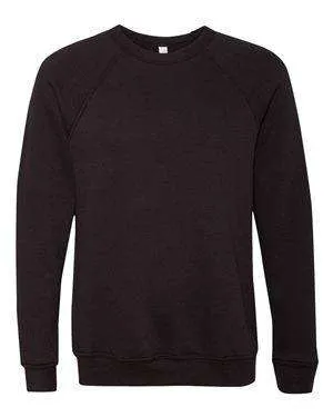 Bella   Canvas Unisex Crew Neck Raglan Sweatshirt - 3901