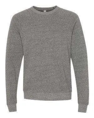 Bella   Canvas Unisex Crew Neck Raglan Sweatshirt - 3901