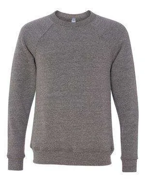 Bella   Canvas Unisex Crew Neck Raglan Sweatshirt - 3901