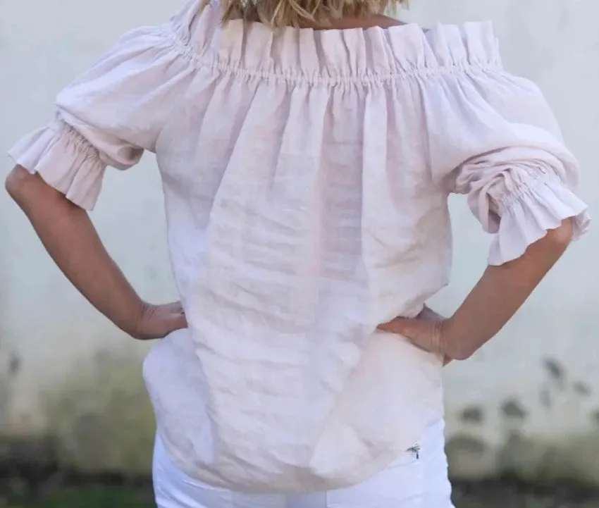 Bella Linen Top