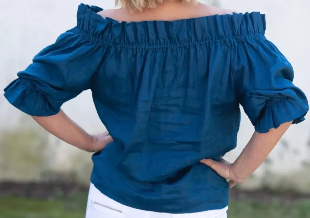 Bella Linen Top