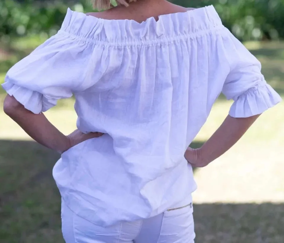 Bella Linen Top