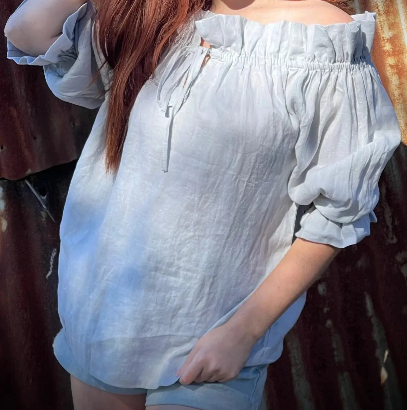 Bella Linen Top