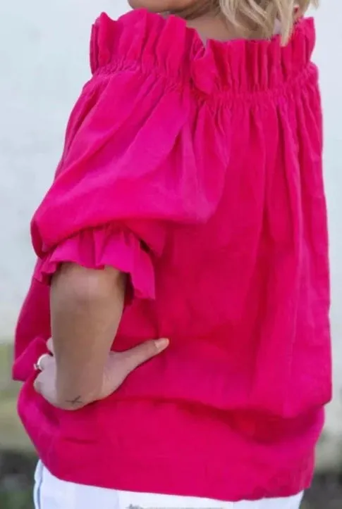 Bella Linen Top