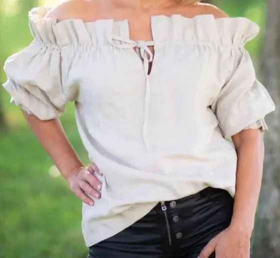 Bella Linen Top