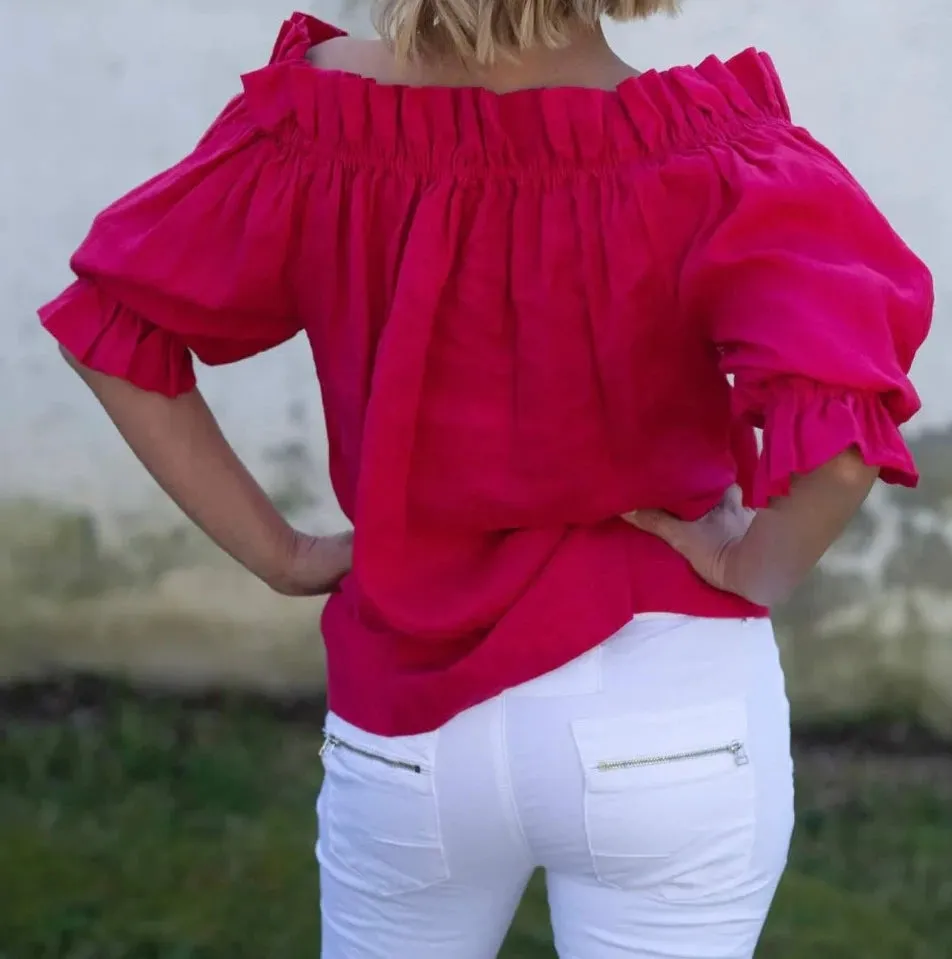 Bella Linen Top