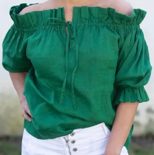 Bella Linen Top
