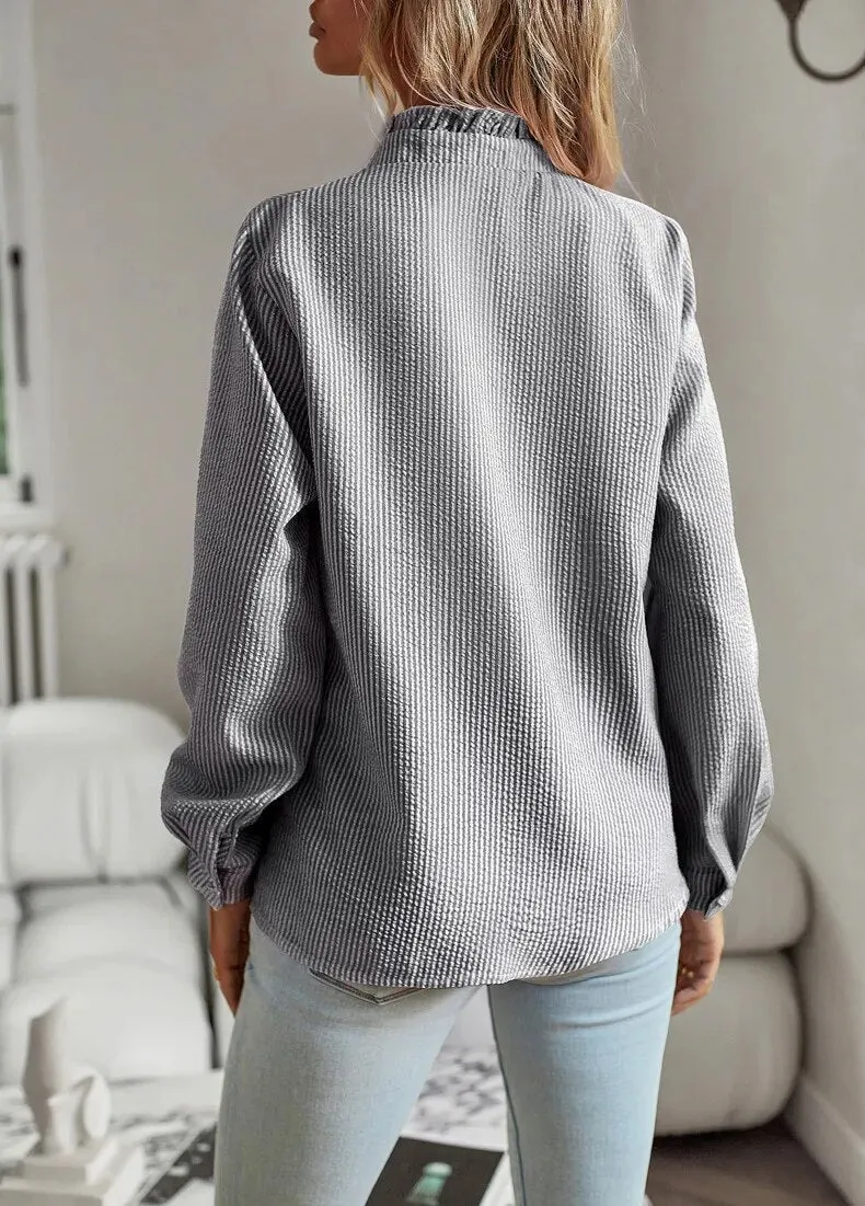 Belle™ - Chic and Stylish Polo Blouse