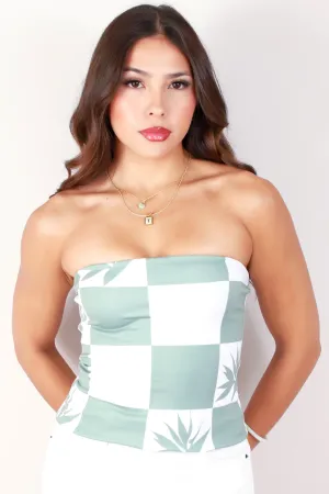 BIRD OF PARADISE TUBE TOP