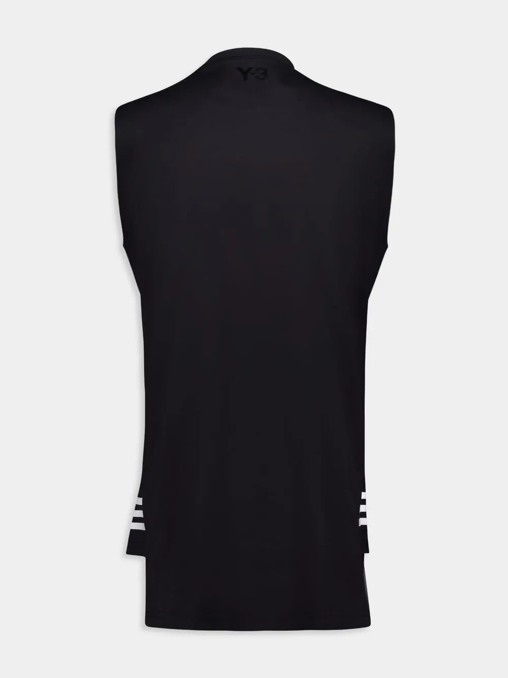 Black Sleeveless Tank Top
