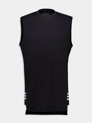 Black Sleeveless Tank Top