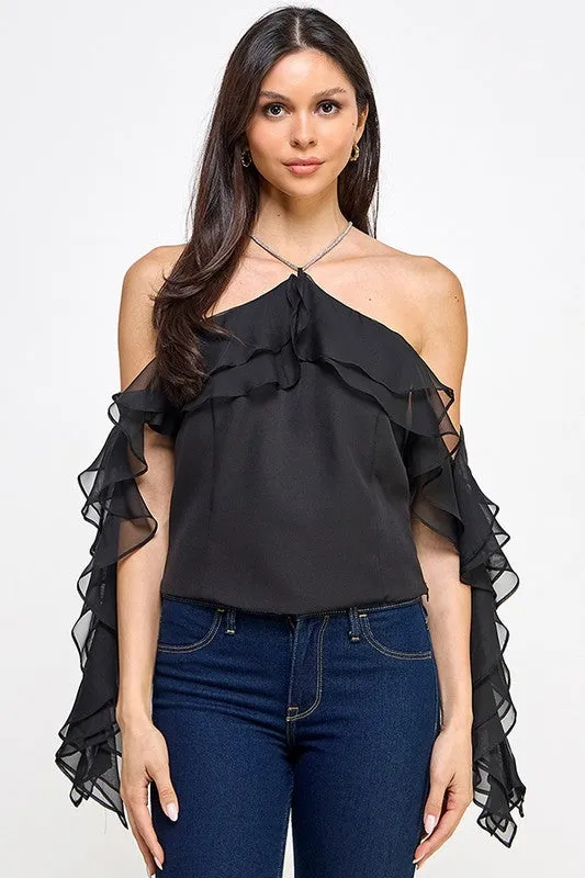 Blusa Milk & Honey Lisa Off Shoulder P/ Damas