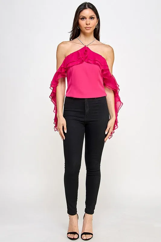 Blusa Milk & Honey Lisa Off Shoulder P/ Damas