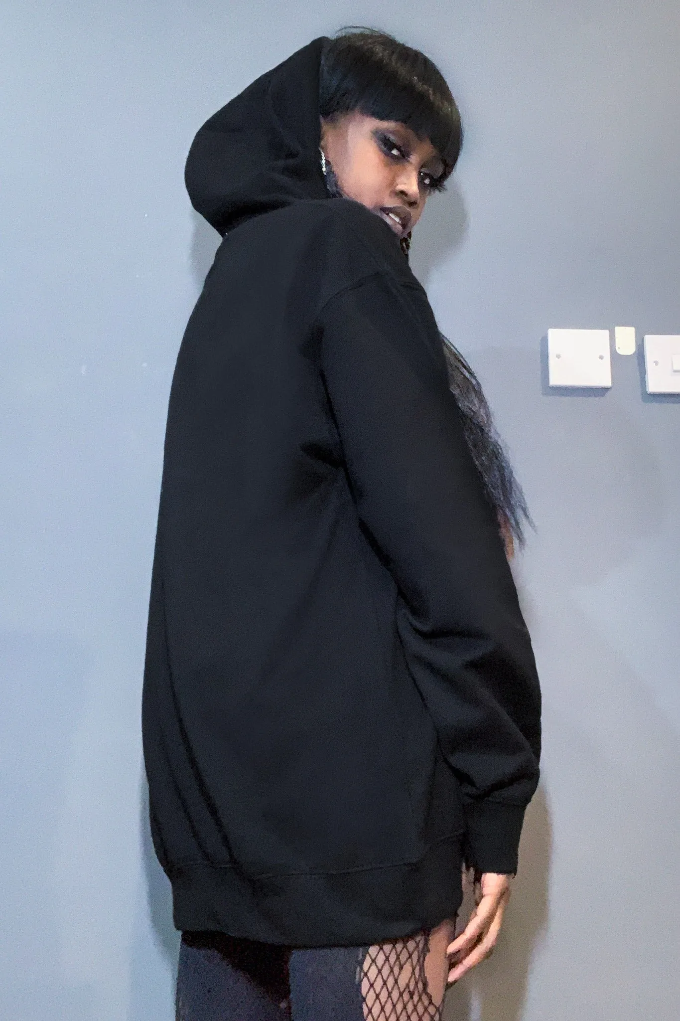 Box Logo Hoodie Total Black
