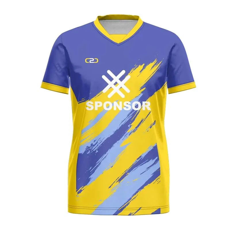 Brushes Soccer Core Soccer Jersey Insert V Neck Design Your Own Custom