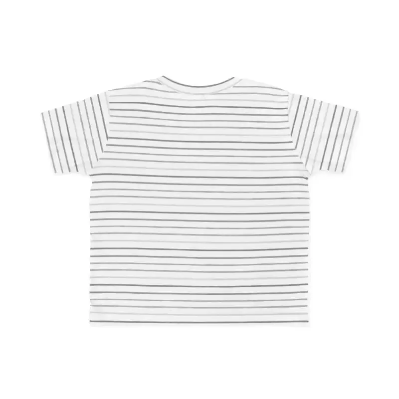 Building Blocks Tee with Playful Cartoon Faces