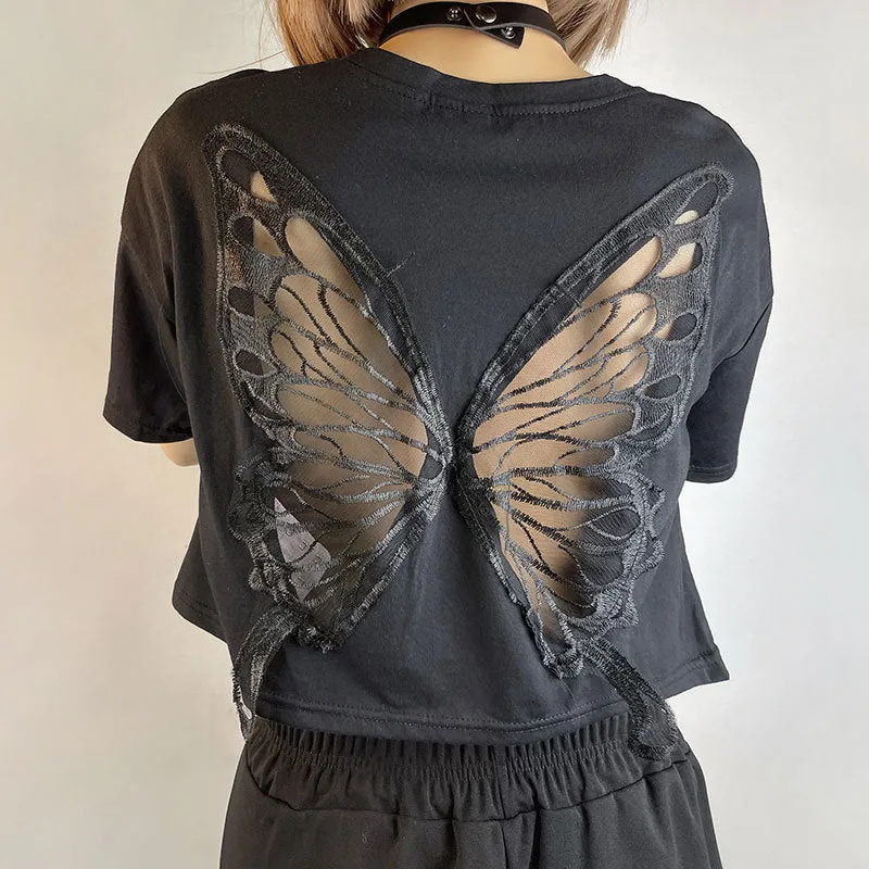 Butterfly shortt TEE-D749 | Inspanda