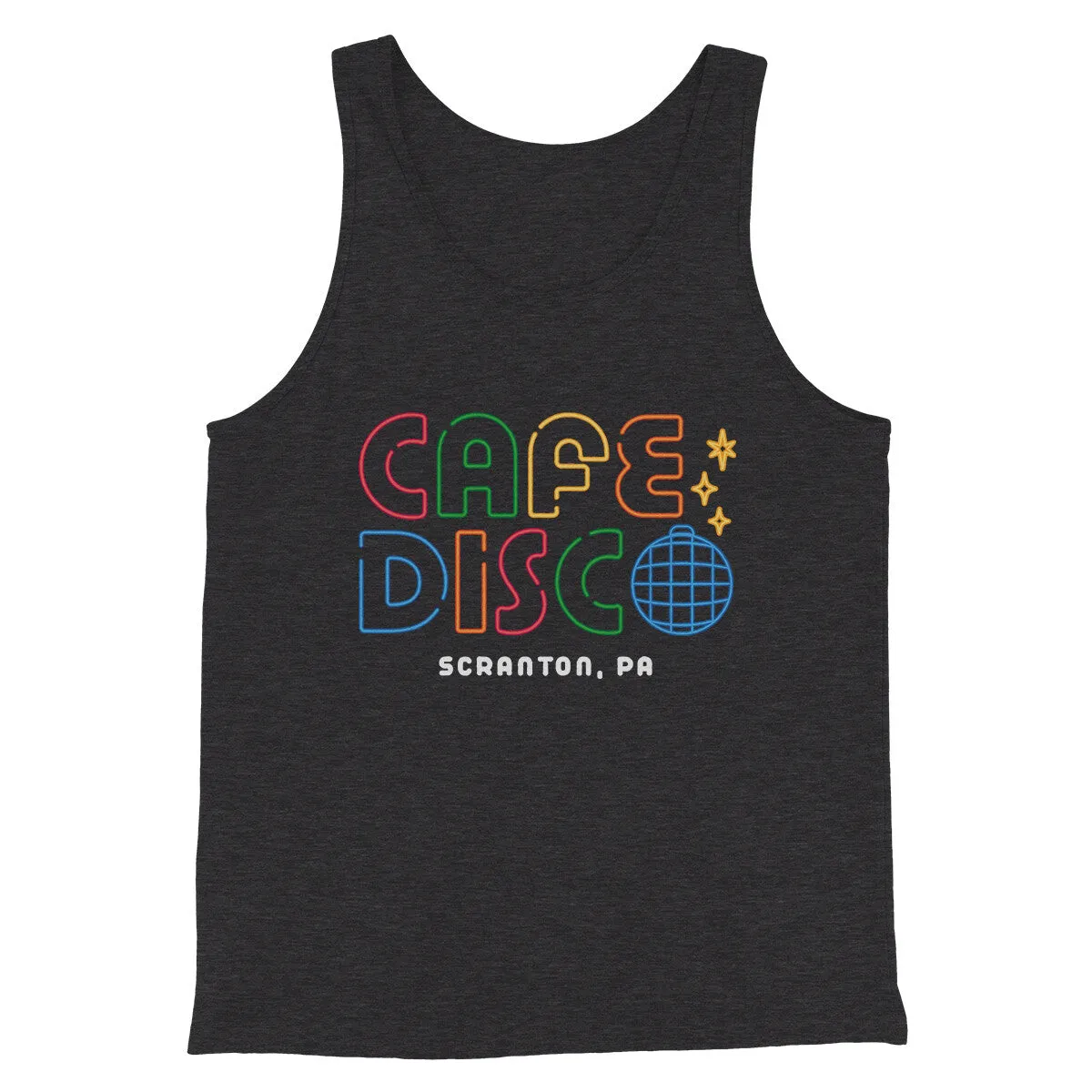 Cafe Disco Men/Unisex Tank Top