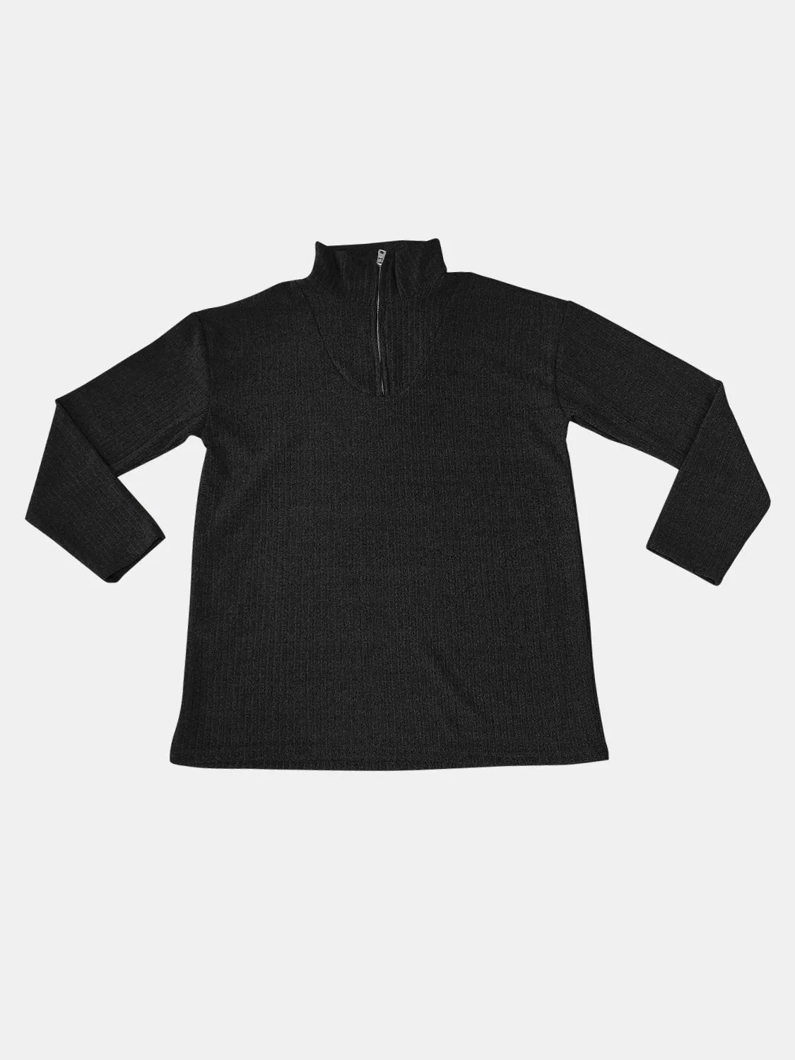 Callie Quarter Zip Long Sleeve Top