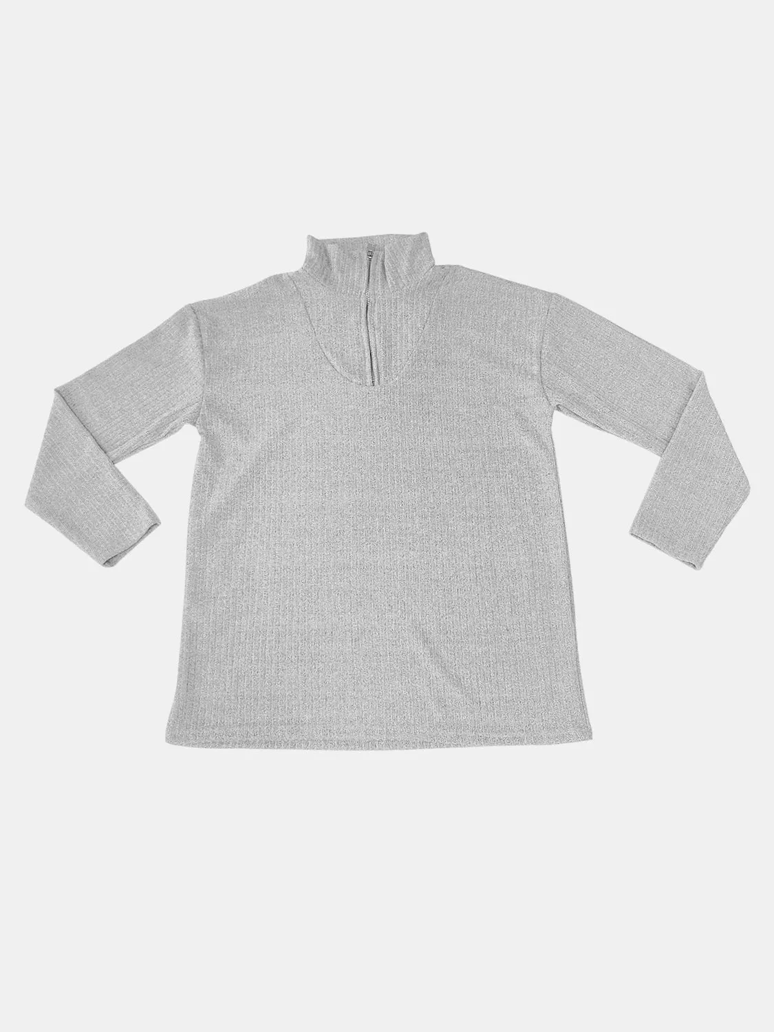 Callie Quarter Zip Long Sleeve Top