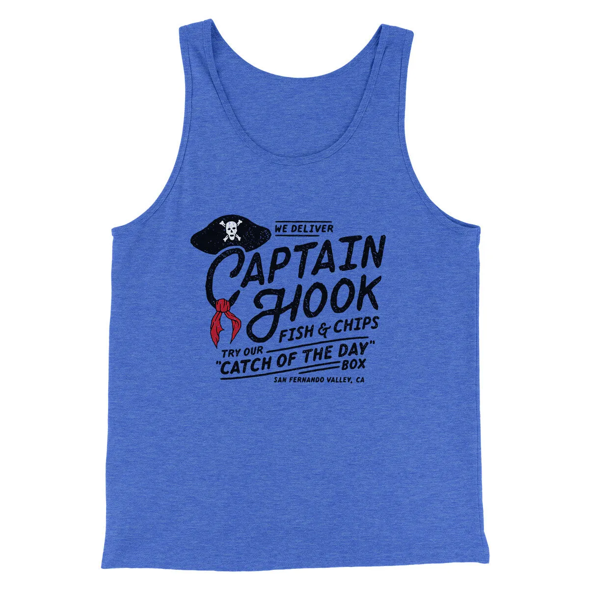 Captain Hook Fish And Chips Funny Movie Men/Unisex Tank Top