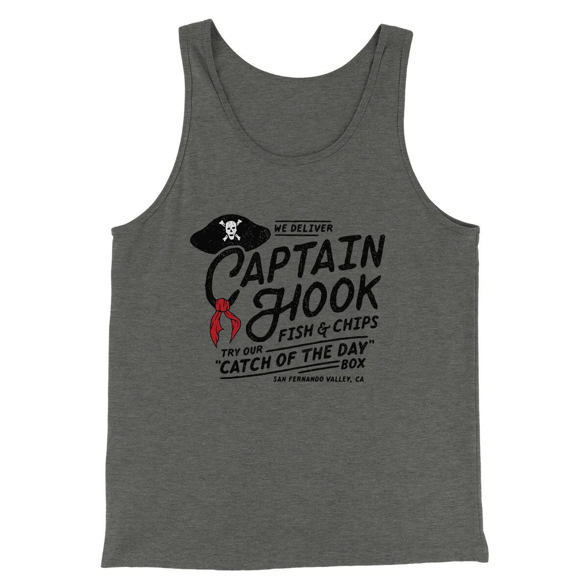 Captain Hook Fish And Chips Funny Movie Men/Unisex Tank Top