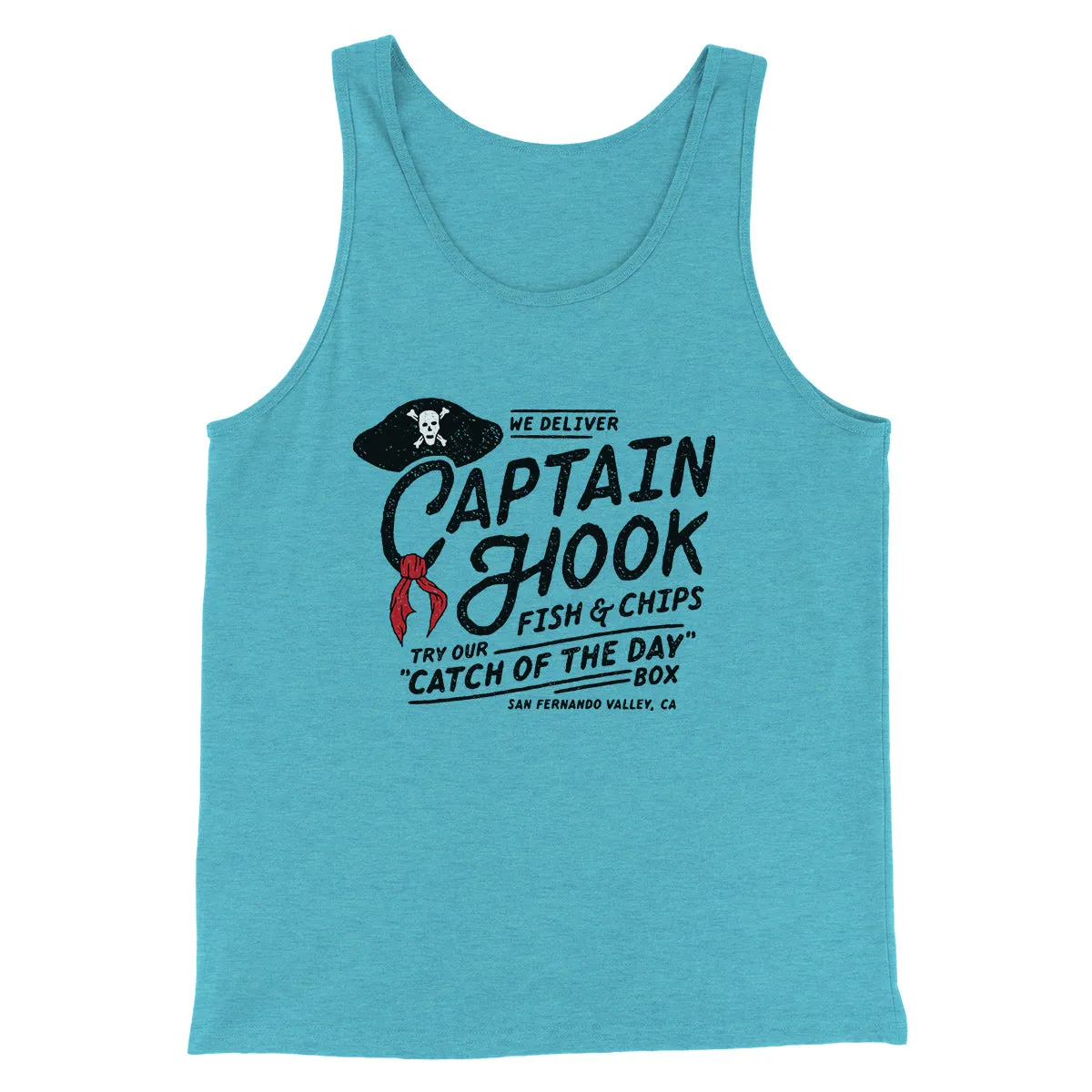 Captain Hook Fish And Chips Funny Movie Men/Unisex Tank Top