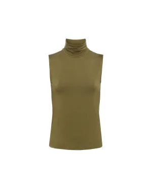CECI SLVLESS TURTLENECK