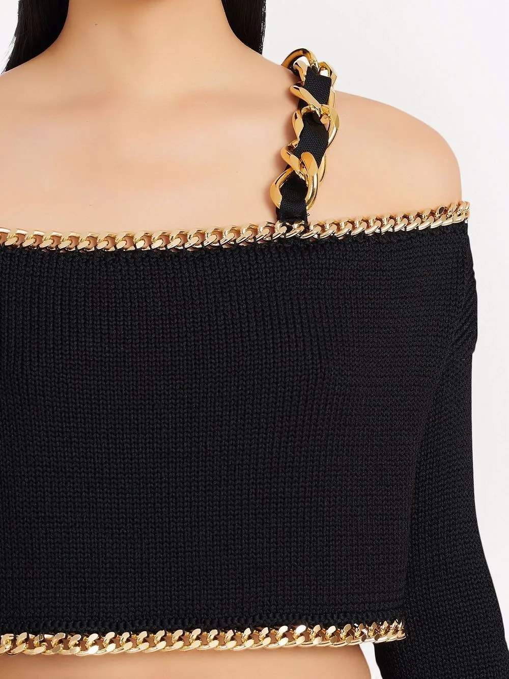 Chain Knitted Top
