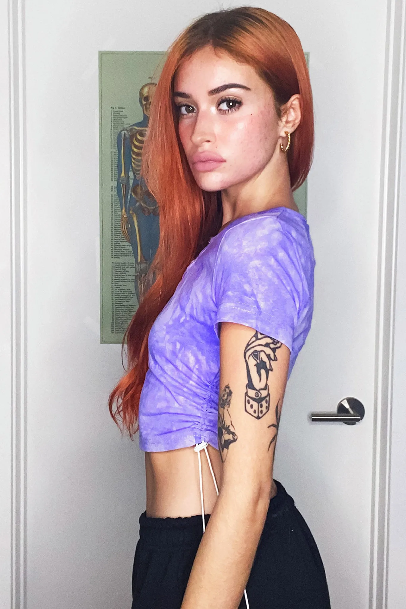 Chain Pull Up Crop Top